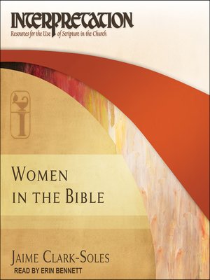 cover image of Women in the Bible